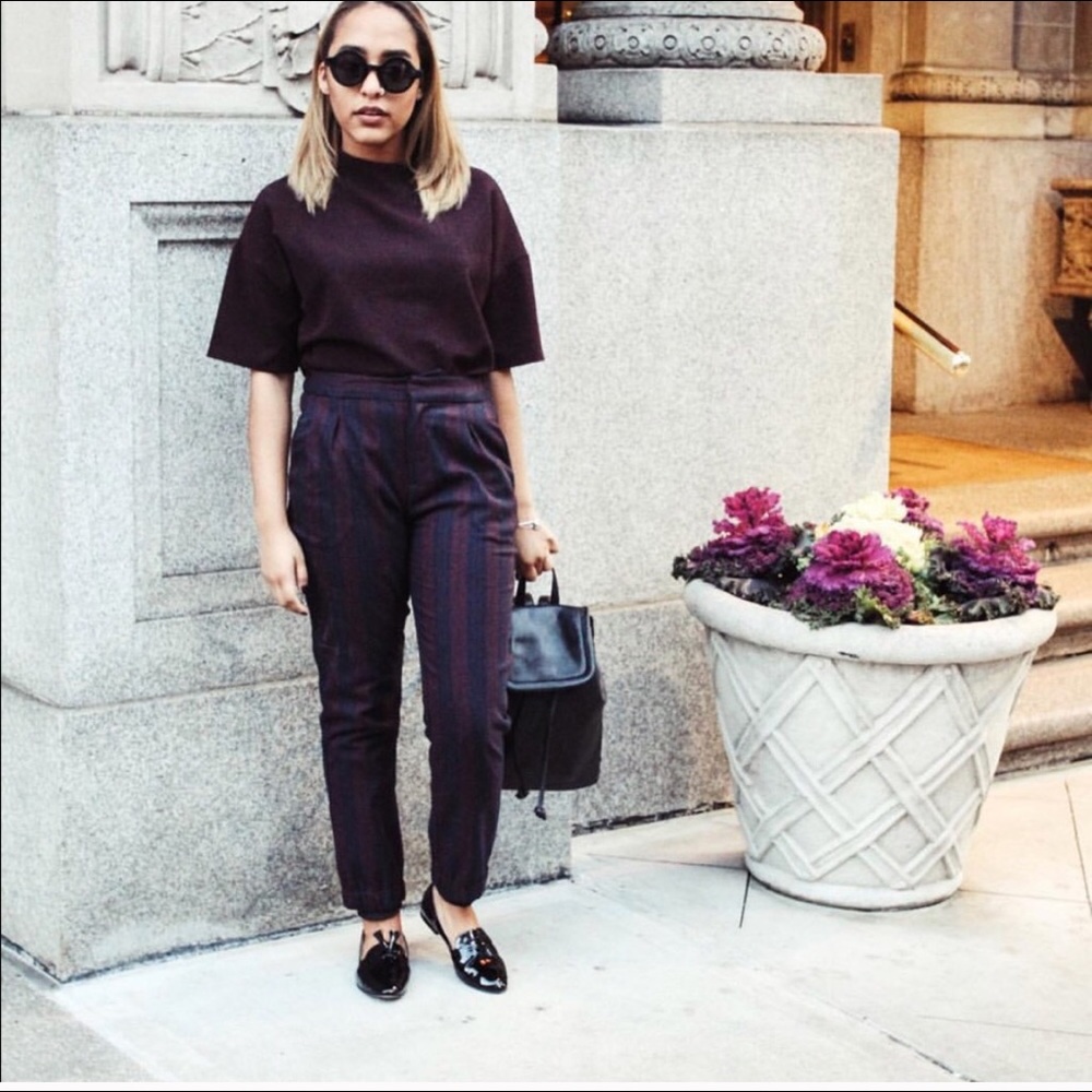 ZARA STRIPED PANTS